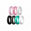 Diamond Pattern Silicone Wedding Ring For Women