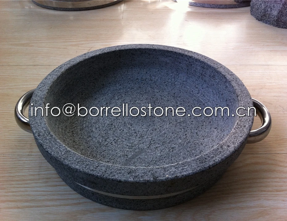 Natural Stone Cookware Set,Stone Griddle from China 