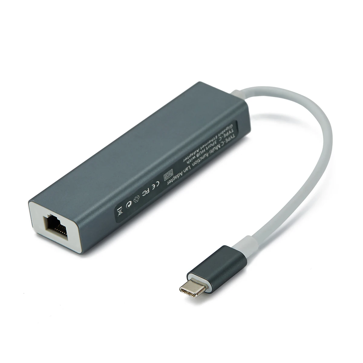 Usb 3.1 Type C Usbc Multiple 3 Ports Hub With Gigabit Network