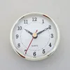 Plastic clock insert minimalist design clock header with round shape