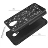 Plastic Injection Artificial Shiny Leather Mobile Phone Cover Case For Alcatel 1X Evolve ideal XTRA(AT&T)