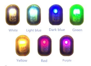 2020 New Fashion Design 13.56MHZ NFC Nail LED Sticker, NFC Nail Art Light Sticker with NFC chip built in for DIY Party Shows