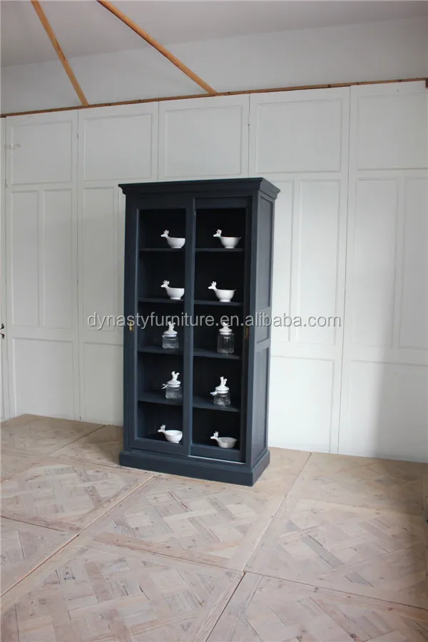 Hot Sale Furniture Glass Door Wood Whisky Handbags Display Cabinet