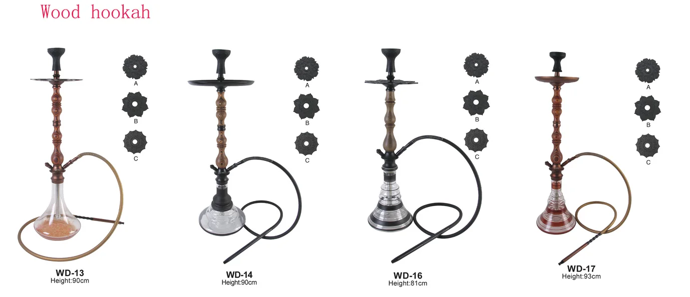 Fcctory Sell Portable Hooksh Shisha Pipe Custom Disposable Plastic