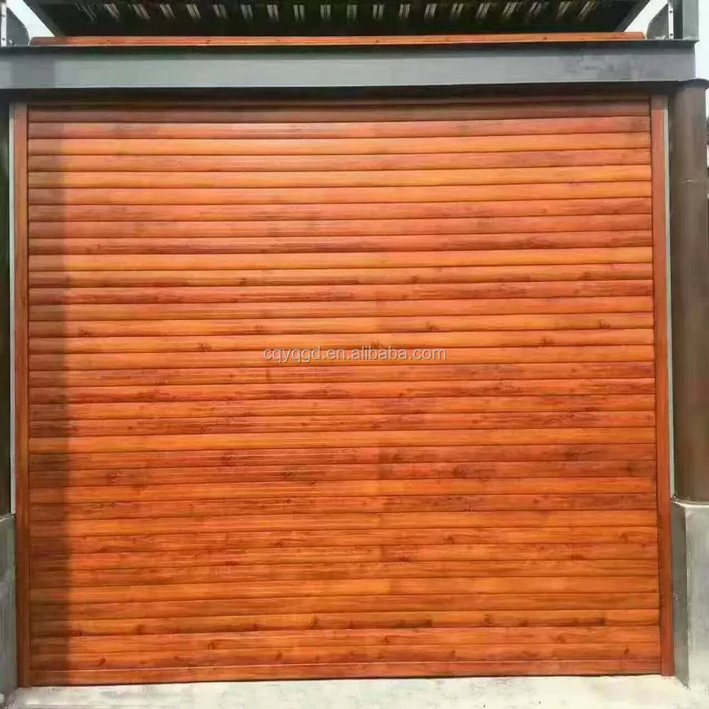 High Quality Remote Control Automatic Aluminum Roll Up Garage Door