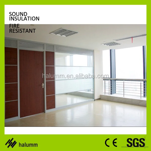 Mdf Panel Partition Aluminum Frame Demountable Partitions Partition