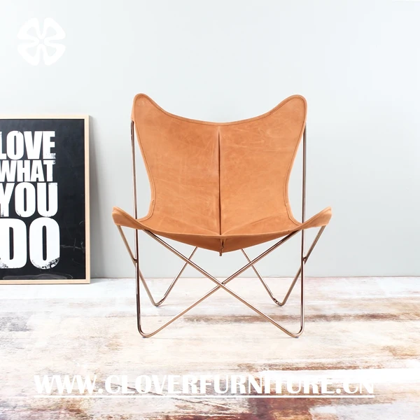 Clover Furniture High Quality Bkf Erfly Chair Italian Leather High Quality Bkf Erfly Chair