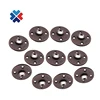 1/2 inch Malleable Cast Iron Floor Flange 10 Pcs four holes flange pipe fittings Build Vintage DIY Furniture Shelving