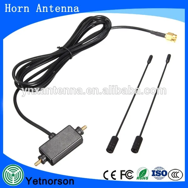 Antenna 470/860mhz SMA Male Horn Patch for Universal Car Analog TV 3m Rg174 for sale online 