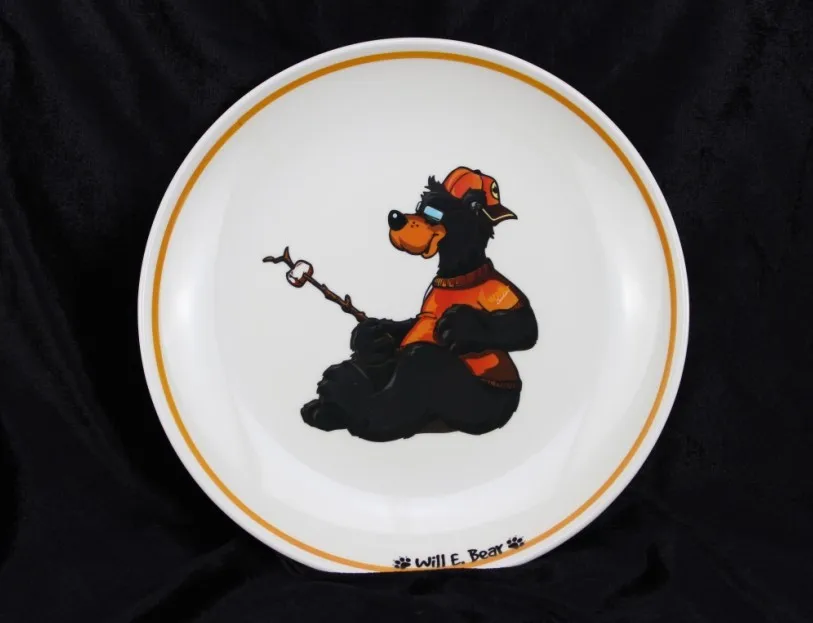 100%melamine soup plate