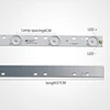 32 inch universal light bar LED assembly machine backlight strip aluminum substrate 10 lamp 3V length 57CM