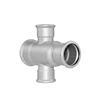 Astm a500 grade b galvanized pipe weightaluminum golf Reducing Tee