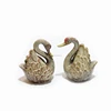 Swan Wholesale Figurine Set Two Animal Statue Ceramic