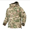 Military G8 winter jacket fleece inside with hoody with multi pockets combat jacket with hoodie
