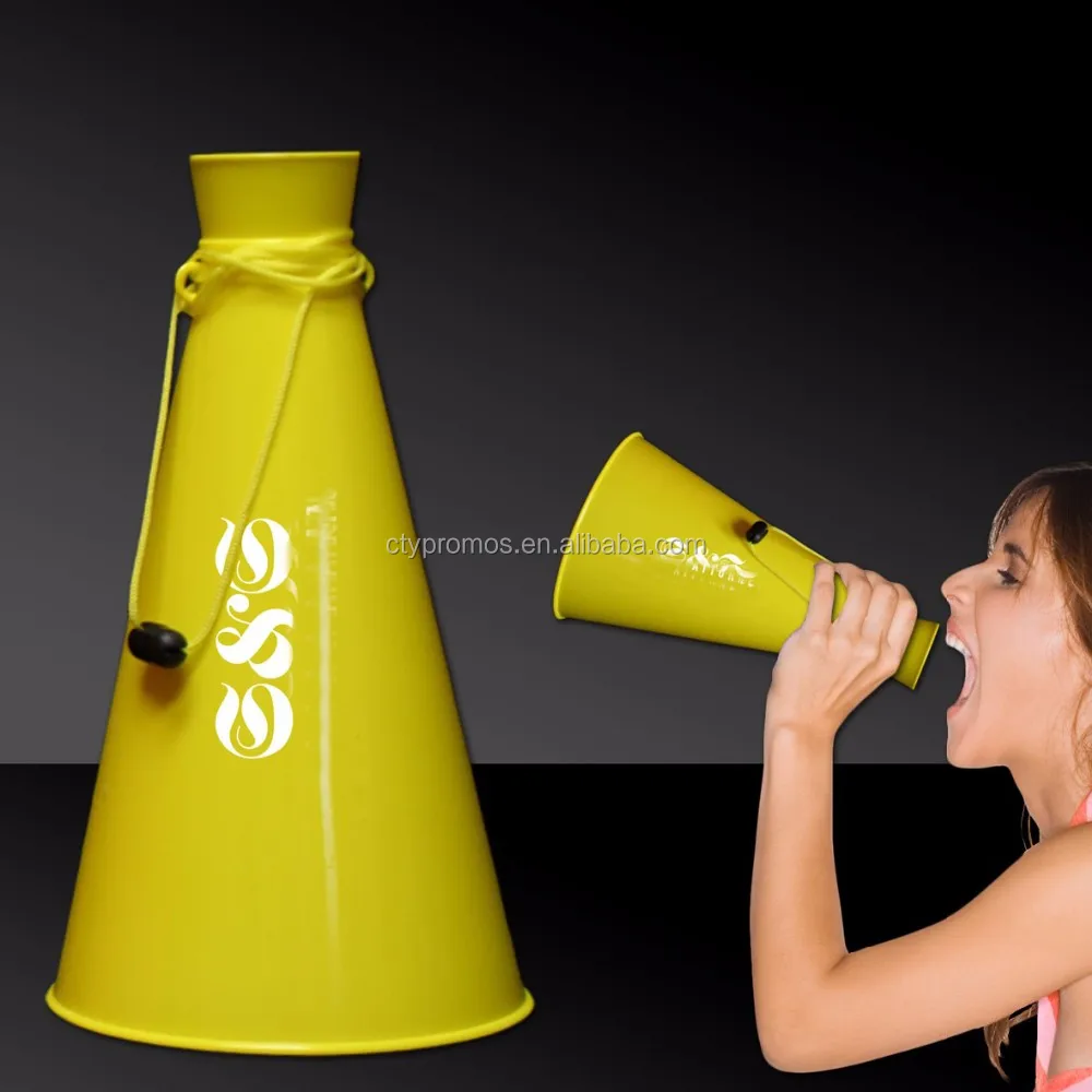 Promotional Plastic Superfan Popcorn Cheer Megaphone Buy Megaphone