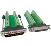 DB25 plug free welding male head female head 25 pin parallel port DR25 terminal board terminal