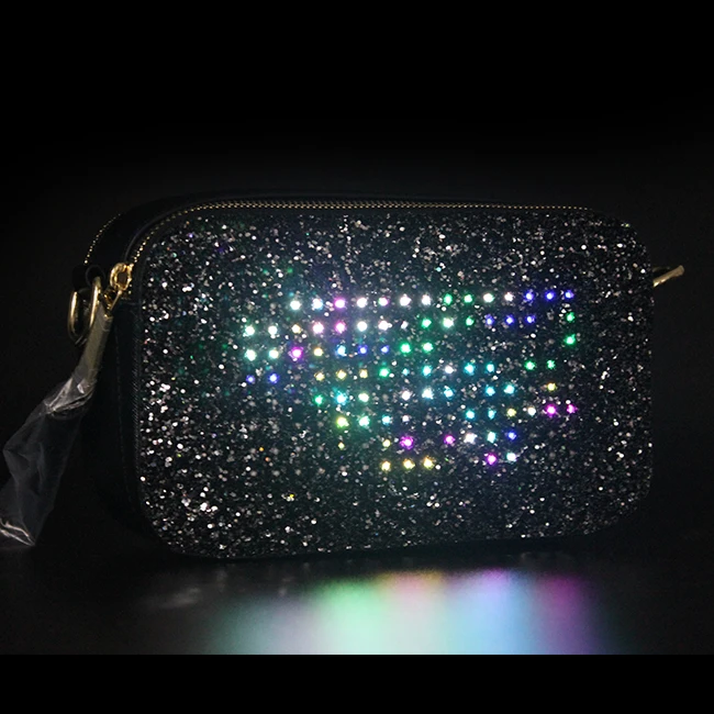 New Novelty Led Light Up Cross Body Bag Clutch Purse Bag Buy Led Purse,Led Clutch Purse,Light