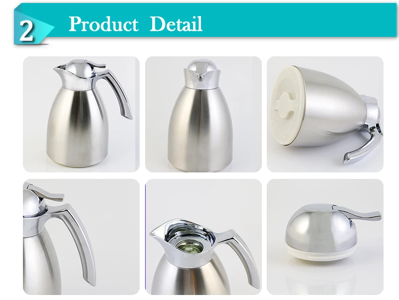 Knit Coat Hotel Thermos Flask Tea Coffee Pot Glass Refill Water Carafe