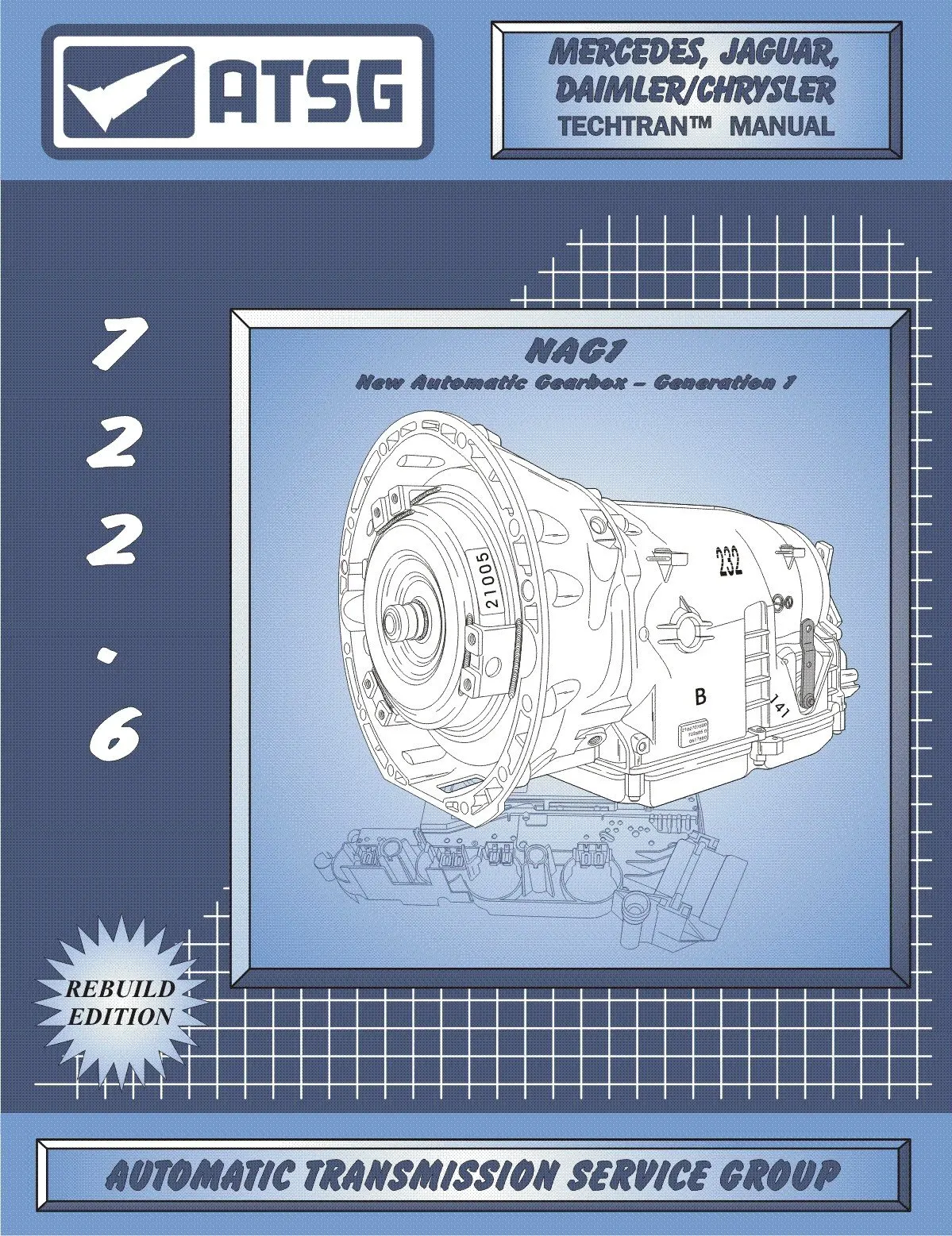 ATSG Mercedes 722.6 / NAG 1 Automatic Transmission Repair Manual (Mercedes 722.6 Transmission Fluid Dipstick
