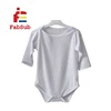 Heat transfer Blank Sublimation Baby Clothes Romper Set Custom logo Baby Daily Clothes long sleeve