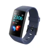 Heart Rate Blood Pressure Waterproof Fitness Tracker Activity Wristband Big Screen Watch Smart Bracelet