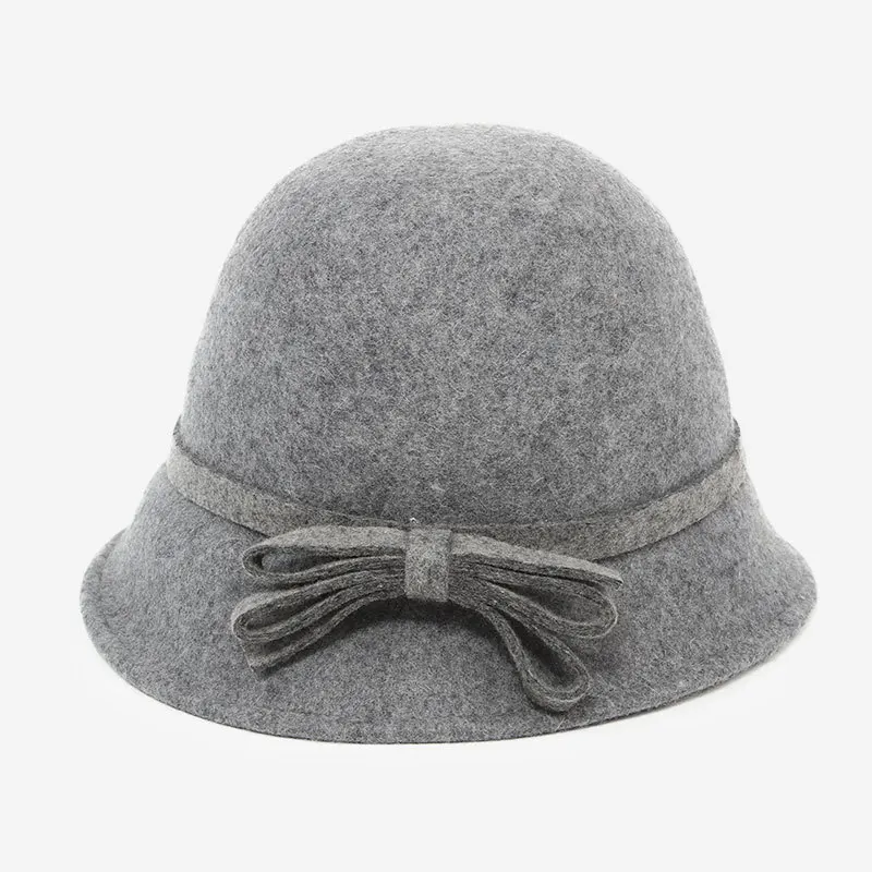 High Quality Wool Felt Church Hats Cloche Hat Women Hat