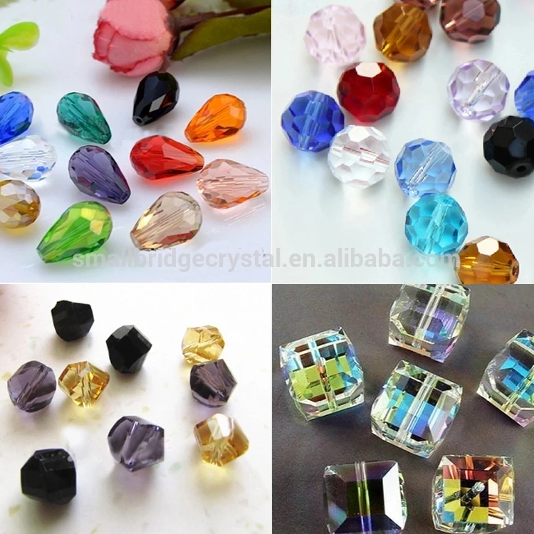 Cheap wholesale China Pujiang faceted crystal beads jewelry details