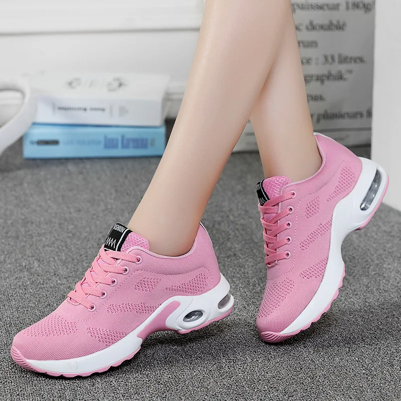 2023 NEW Platform Sneakers Women Pink Designer Spring Sports