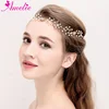 Anniversary Hair Jewelry Wedding Floating Pearl and Bead Hair Accessories Bridal Hair Vine Headpiece Women Crown Headband