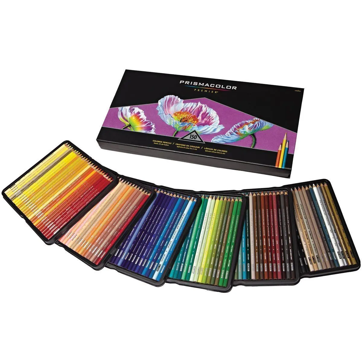 Prismacolor Premier Colored Pencils, Soft Core, 150-Count