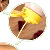 Hot Sale Mayonnaise Squeezing Flip Top Cap with Silicone Valve at neck size of 32mm