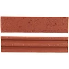 Split face red clay brick supplier fireproof thin brick