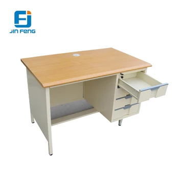 Steel Office 3 Drawers Study Table