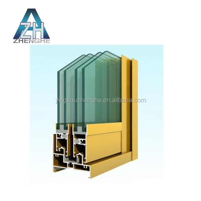 best sell anodized extruded aluminum profiles to make window and door