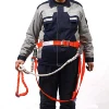 Best construction safety half body harness safety belt with hooks
