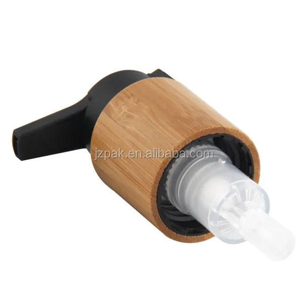 Lotion pump 24/415 bamboo pump dispenser head liquid pump for lotion bottle