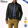 2017 custom Fashion Top quality mens classic leather Jacket