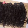 Top Grade Virgin Human Hair Wholesale Mongolian Kinky Curly Hair, 4C Afro Kinky Curly Human Hair Weave 10"-40" In Stock