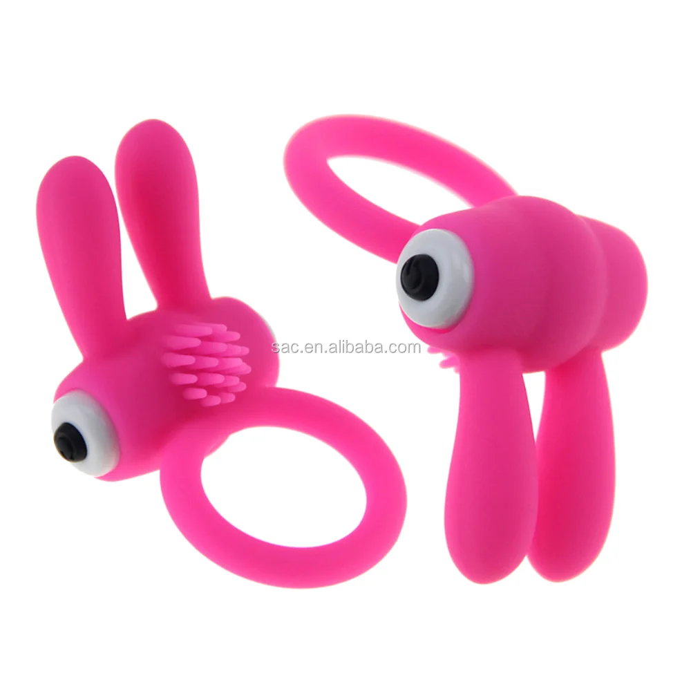 Cock Ring S Pleasures Rabbit Pink main image 1
