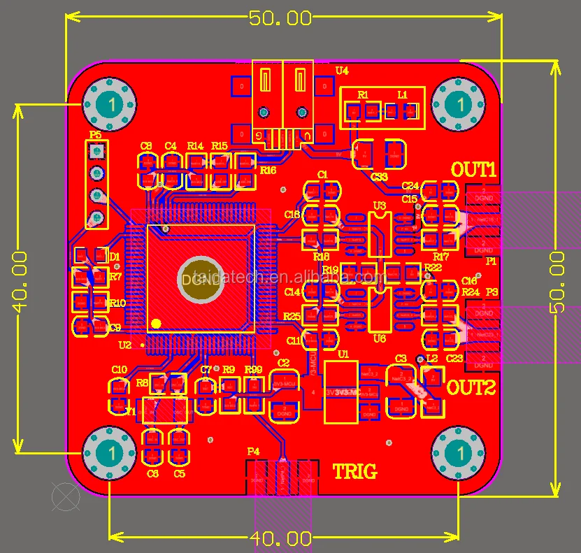 Adjustable Frequency Stepping 20ns Manual Pulse Electronic Pulse