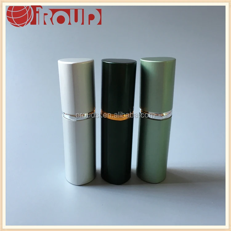 
5ML Aluminum heart shaped mini travel perfume atomizer 