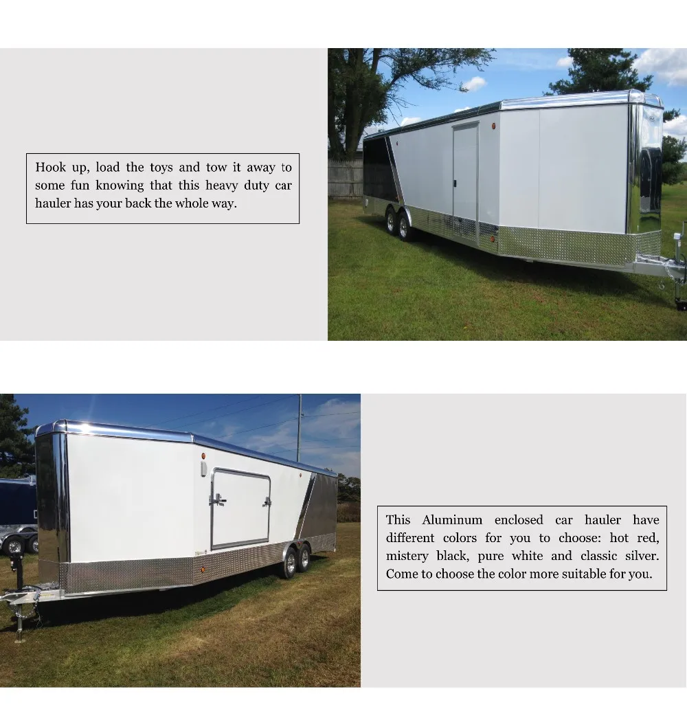 Aluminium Utility Enclosed Car Box Trailer For Sales Buy Aluminium