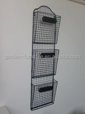 Office File Holder Metal Wall Mounted Newspaper Rack Antique Wrought Office File Holder Metal Wall Mounted Newspaper Rack Antique Wrought Iron Magazine