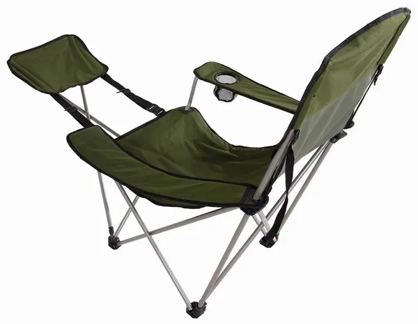 Green Color High Quality Folding Camping Beach Chair With Footrest ...