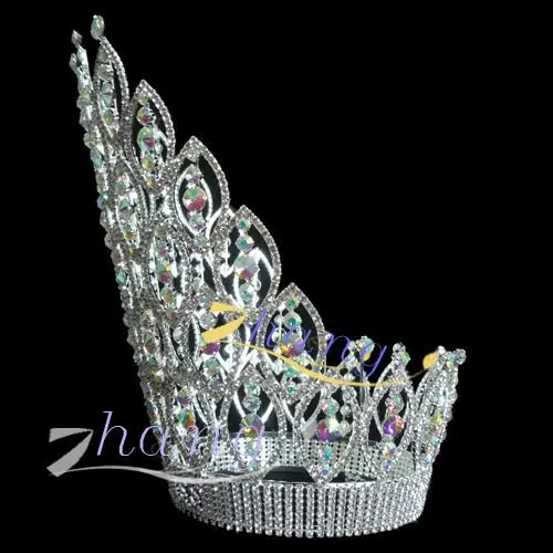 Fashion beauty rhinestone pageant crown, View pageant crowns, ZG ...