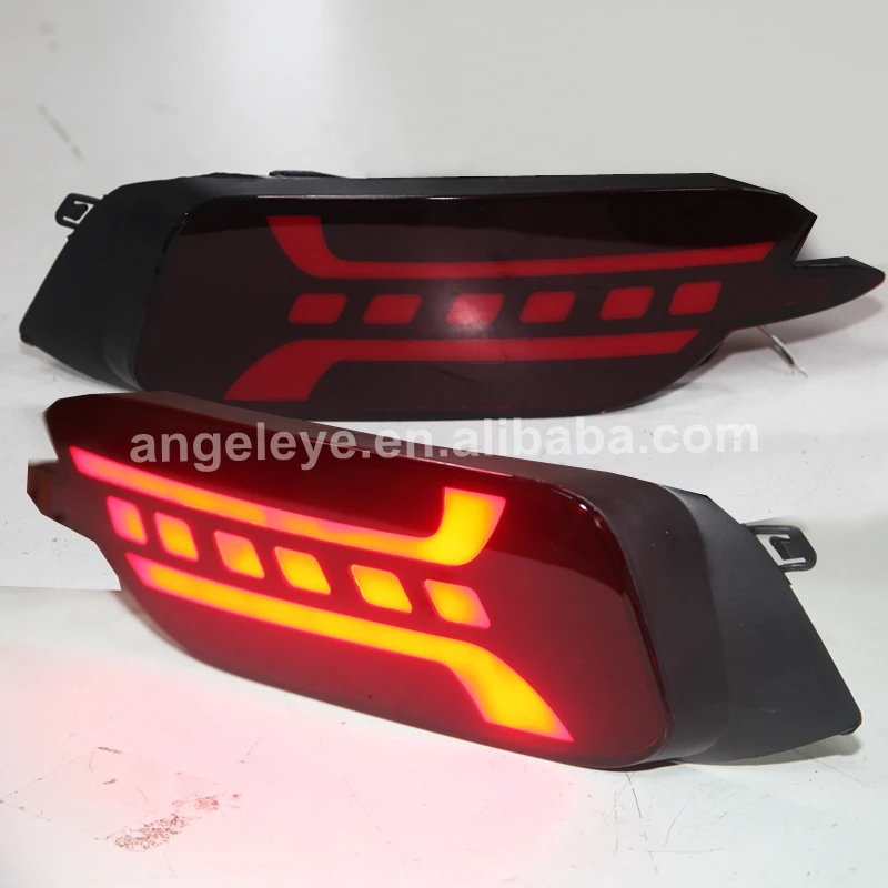 LED Bumper light for Honda for Civic 2016-2018 Dark Red