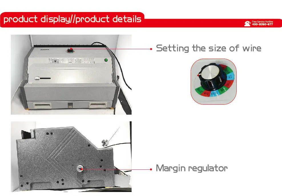 8988a3 Multifunctional Electric Plastic Binding Comb/pvc Spiral Coil