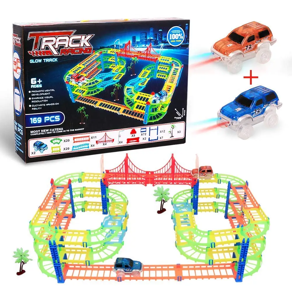 bendable car track