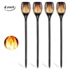 Path Dancing Flame Pathway 12V Outdoor Waterproof Solar Led Torch Light