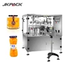 Washing Water Automatic Shrink Wrap Label Soft Drink Glass Beer Sealing Oil Small Syrup Bottle Filling And Capping Machine